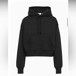 Tna Cozy Fleece Boyfriend Shrunken Hoodie (Black)